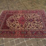 Persian carpet ispahan old wool 216 x 150 cm