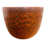 Italian ceramic plant pot from the 1970s