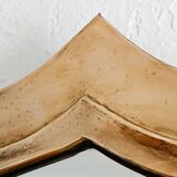 Moroccan brass mirror