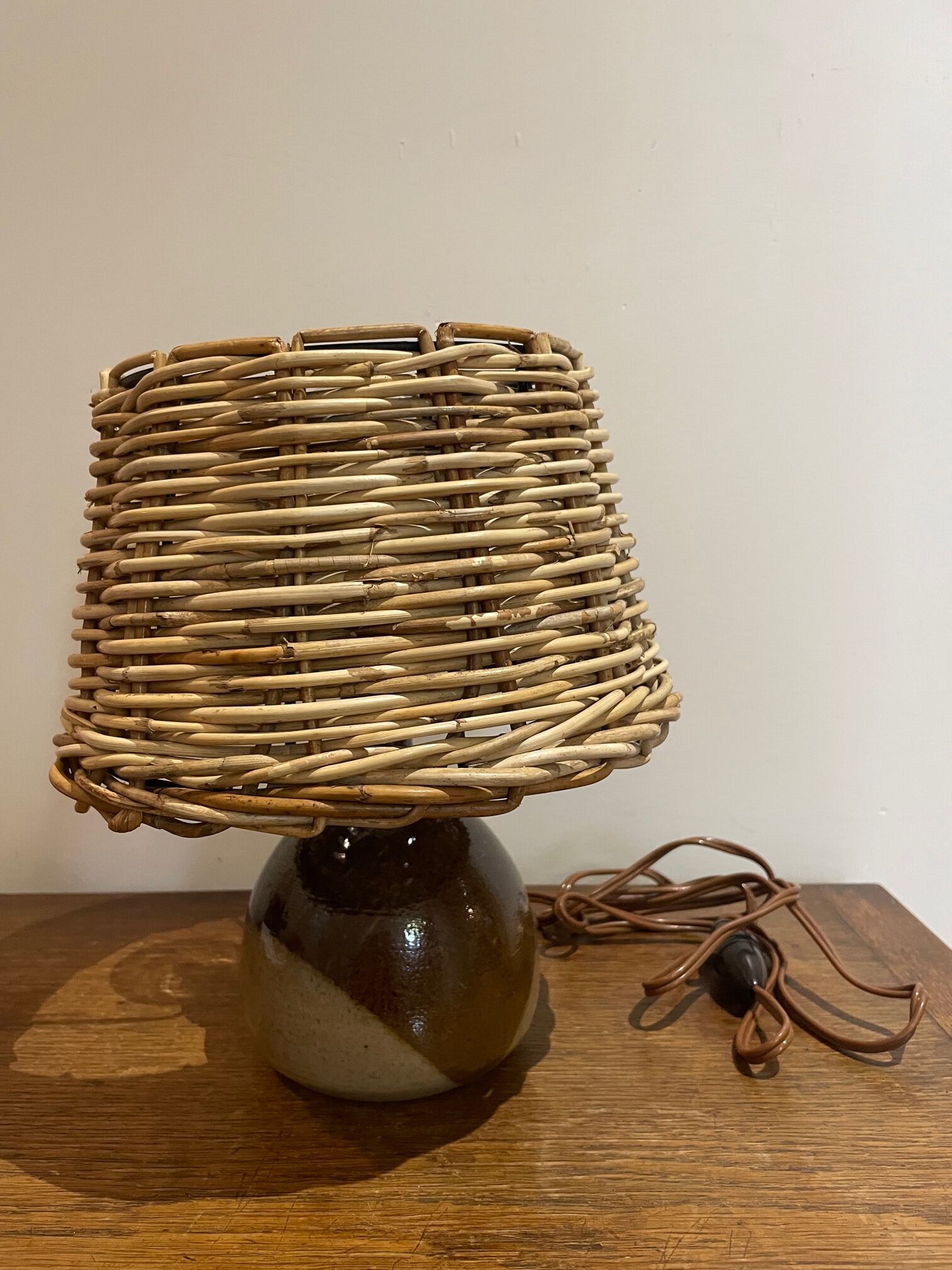 Ceramic lamp cyclades anduze