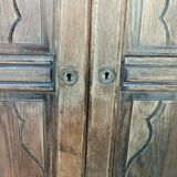 2 antique closet doors