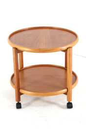 Danish Trolley with Removable Tray - teak