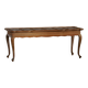 Modern Danish coffee table/console in oak with tiled top, Frits Henningsen, 1950s.