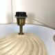 Ceramic and Brass Table Lamp by Tommaso Barbi, 1970s