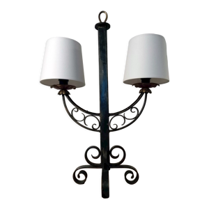 Lampe à poser, fer forgé
