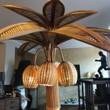 Palm handcrafted lamppost