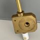articulated brass wall light - Sweden 1960s