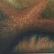 Gyurkovics Hunor “Utak” Roads Abstract Oil Painting, Hungary 1999