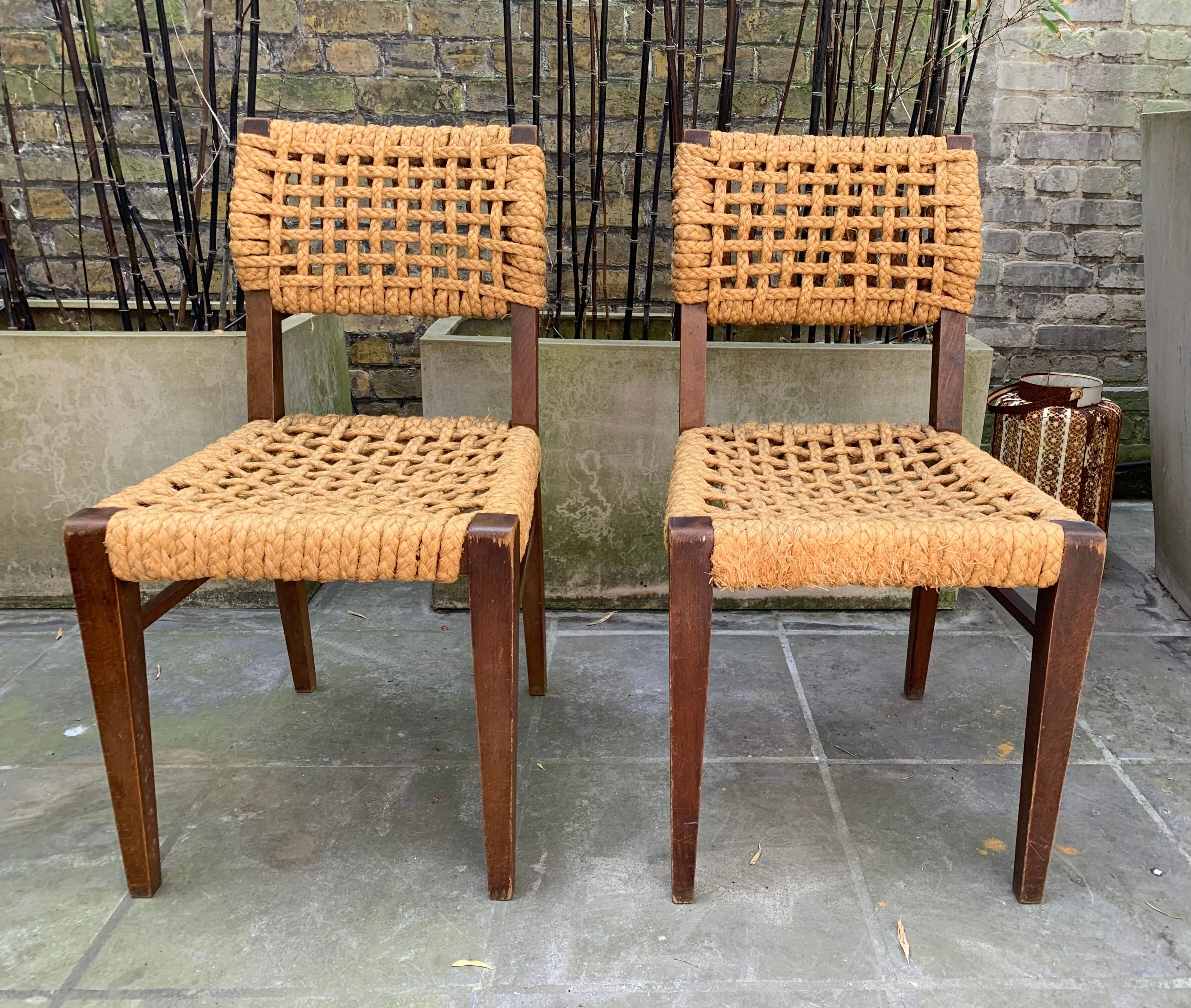 Pair of chairs Vibo 1950