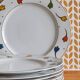 Set of porcelain plates with a frieze from Royal Limoges.