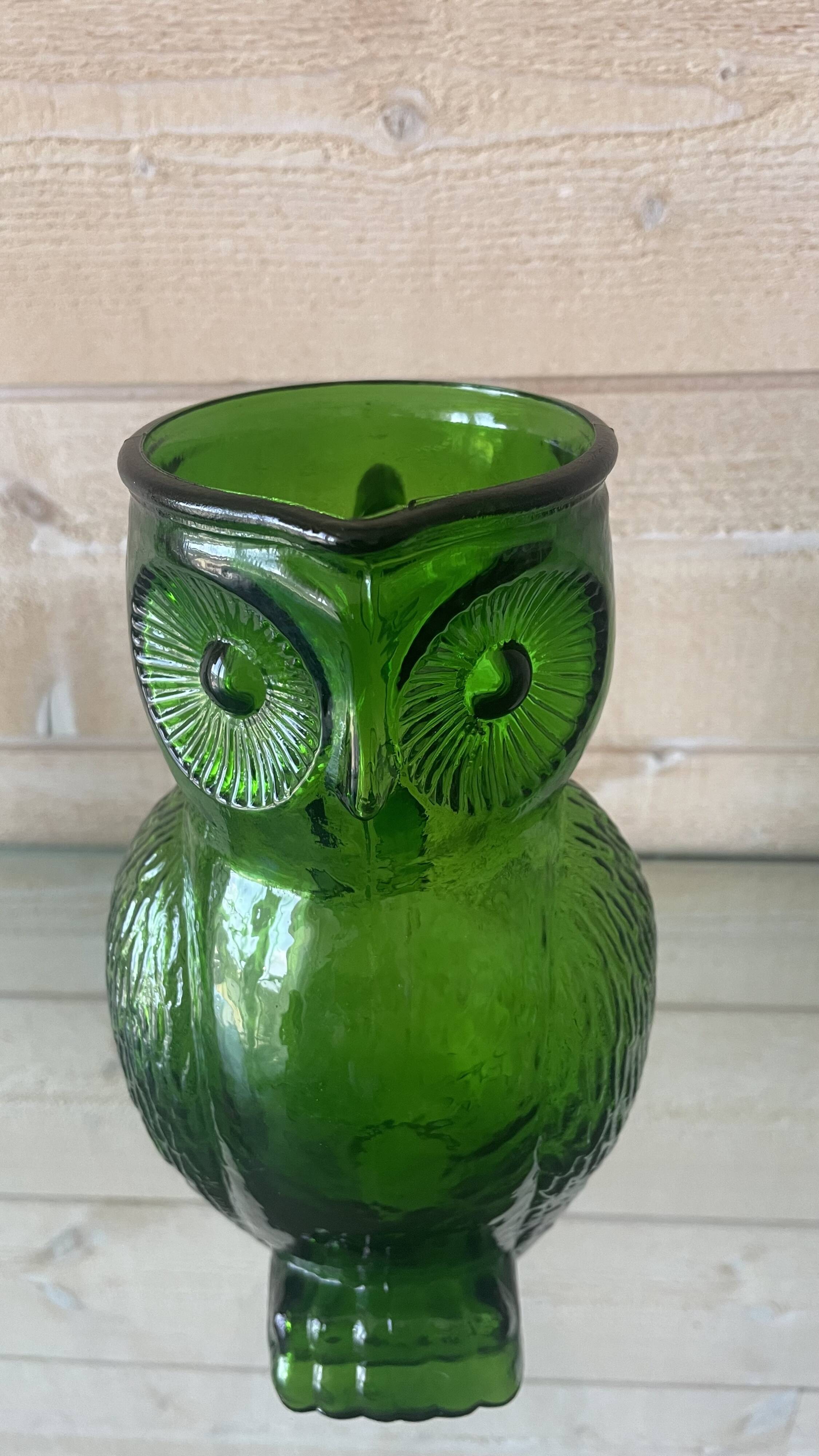 Vintage owl pitcher