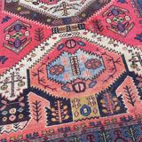 Handmade Vintage Caucasian carpet 116x185 cm