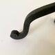 Brutalist wrought iron lamp base
