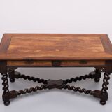 Table d'écriture ou de hall coloniale hollandaise du début du 19e siècle