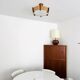 Japan Style Sisal and Teak Pendant Lamp by Temde