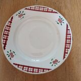 2 old dishes Digoin and Sarreguemines