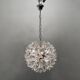 Murano Glass Flower Chandeliers by Paolo Venini for Veart, 1960s