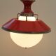 Metal and glass chandelier style boat