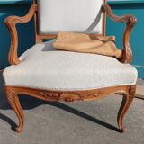 Louis XV style chair wood and gilding
