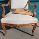 Louis XV style chair wood and gilding