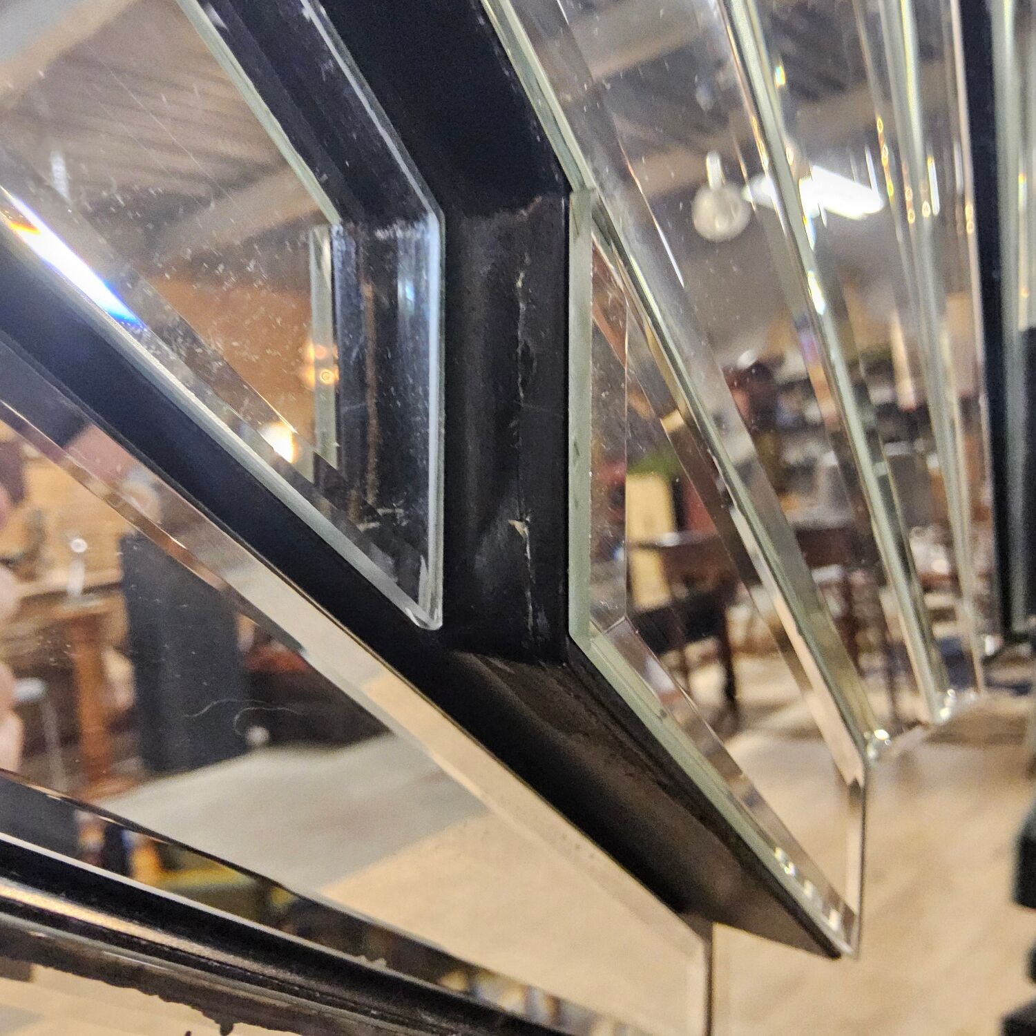 Large Hollywood Regency Eichholtz Sunburst mirror 120x120cm