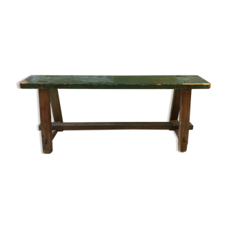 Wooden bench