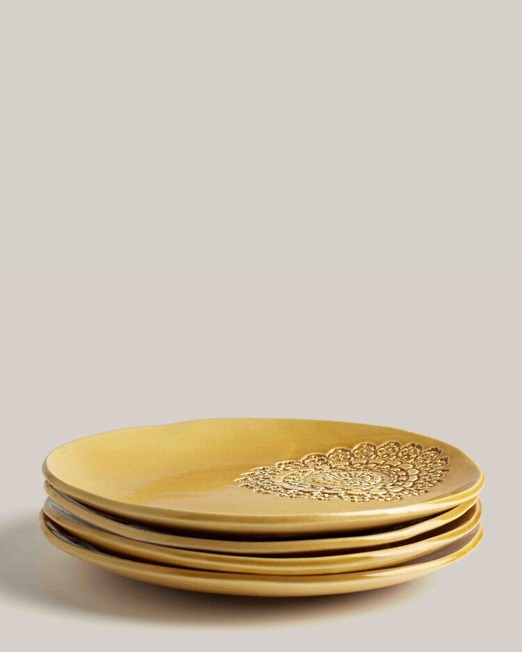 Blanca saffron l - set of 4