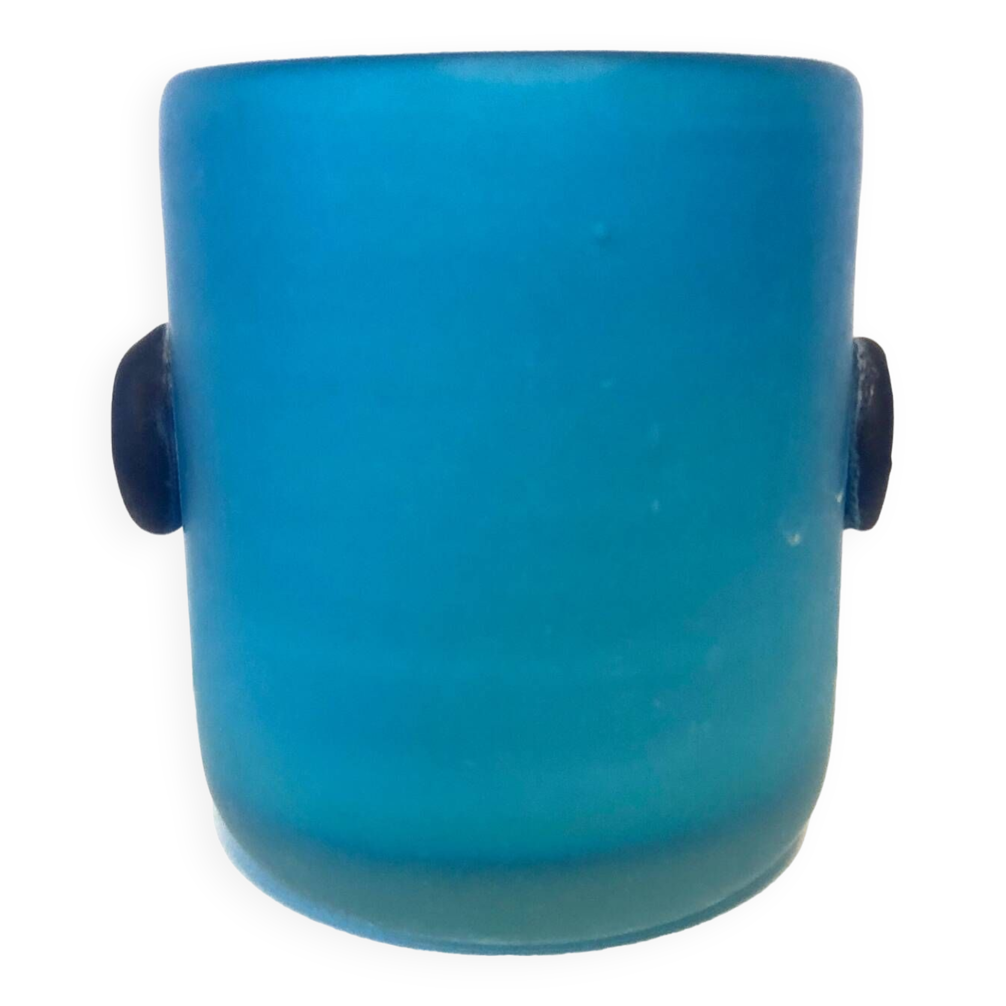 Blue Blown Glass Vase