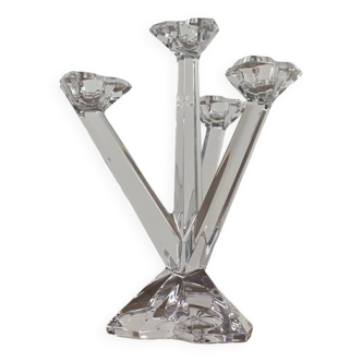 Villeroy & Boch crystal candlestick, 1990/2000