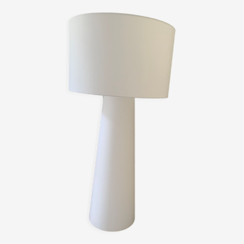 Lampadaire cappellini big shadow blanc