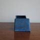 Large vintage ceramic bowl j. legros - modernist design blue spotted
