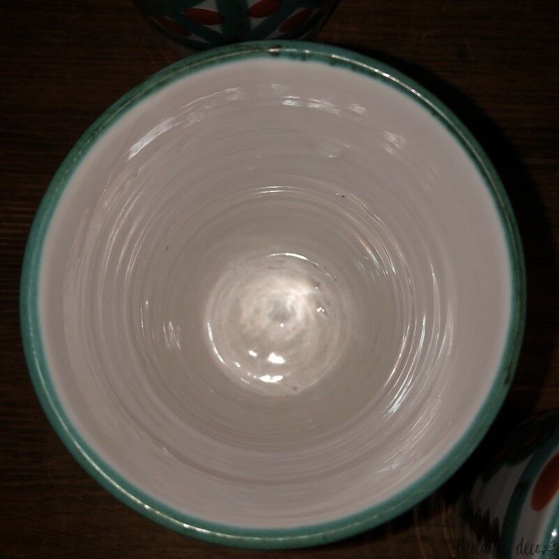 Vintage Vallauris service signed A.Fazio