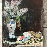 Old flower painting
