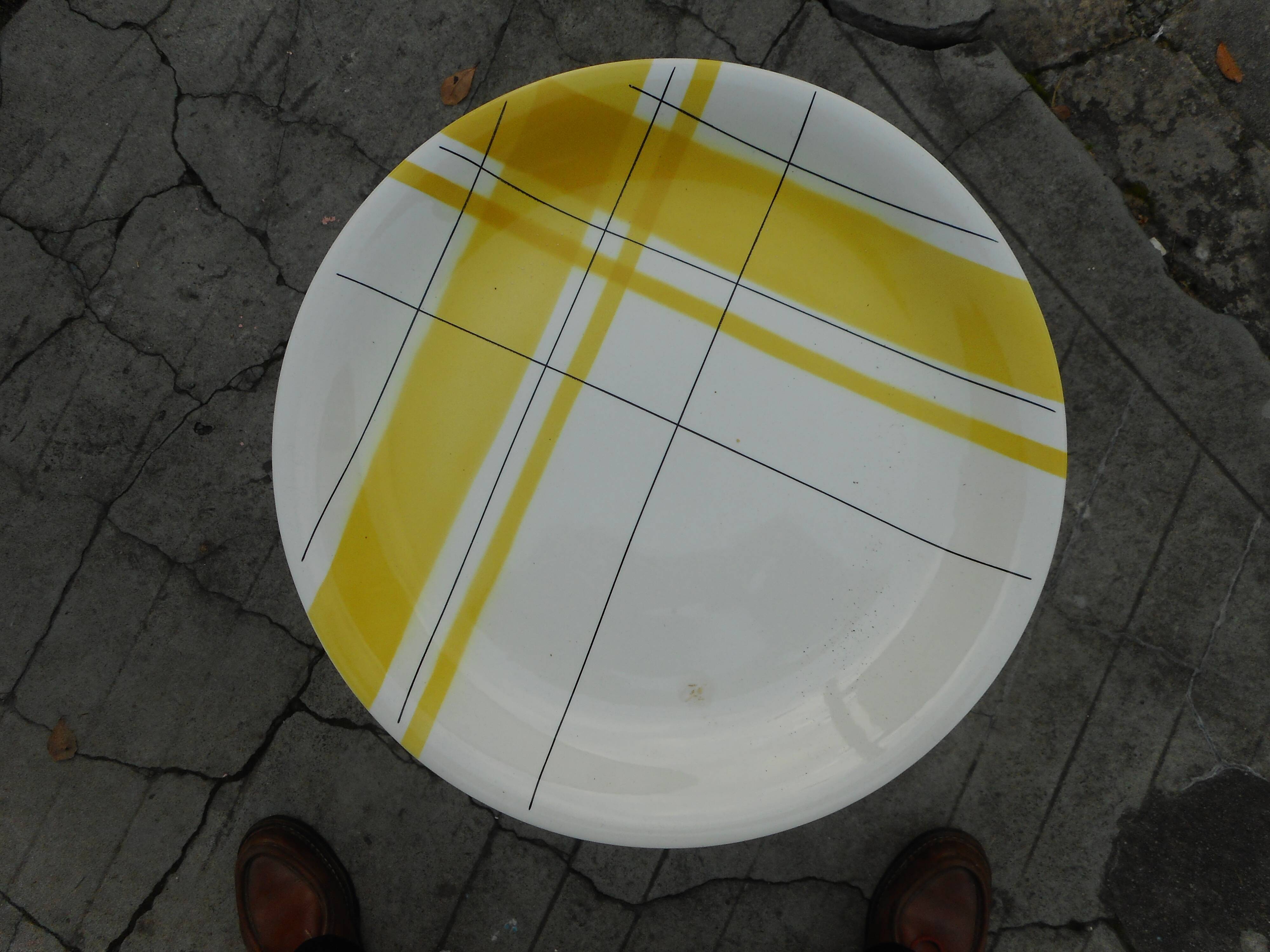 Flat earthenware of Salins