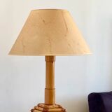 Bamboo lamp.