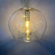 Vintage glass pendant lamp Doria Leuchten