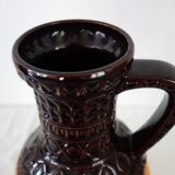 Vintage floor vase Alger decor Bay manufacture, Germany 1960