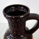 Vintage floor vase Alger decor Bay manufacture, Germany 1960
