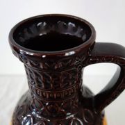 Vintage floor vase Alger decor Bay manufacture, Germany 1960