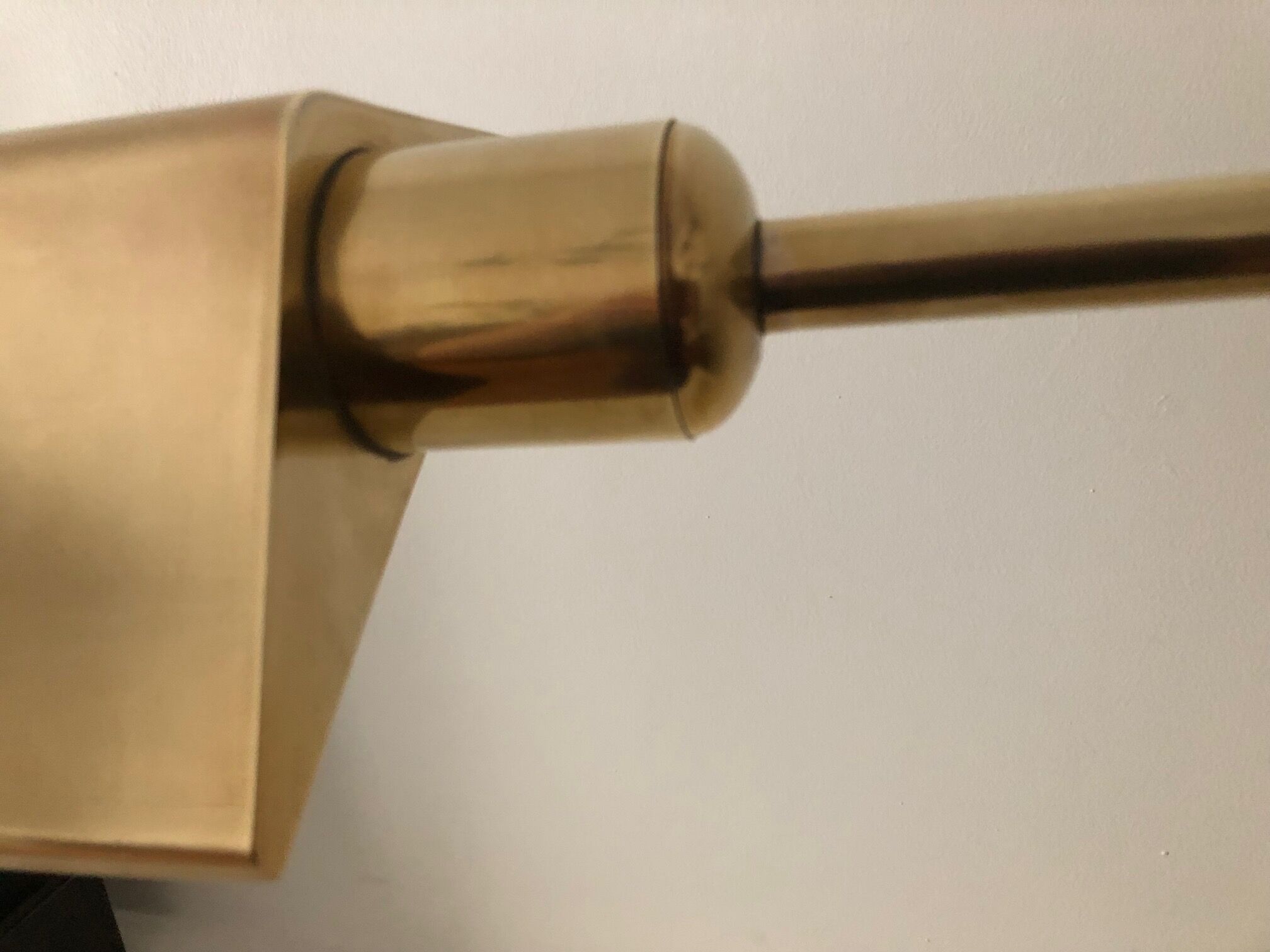 Italian brass lamp from the 70s