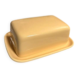 Yellow butter dish