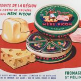 Vintage Blotter advertising frame