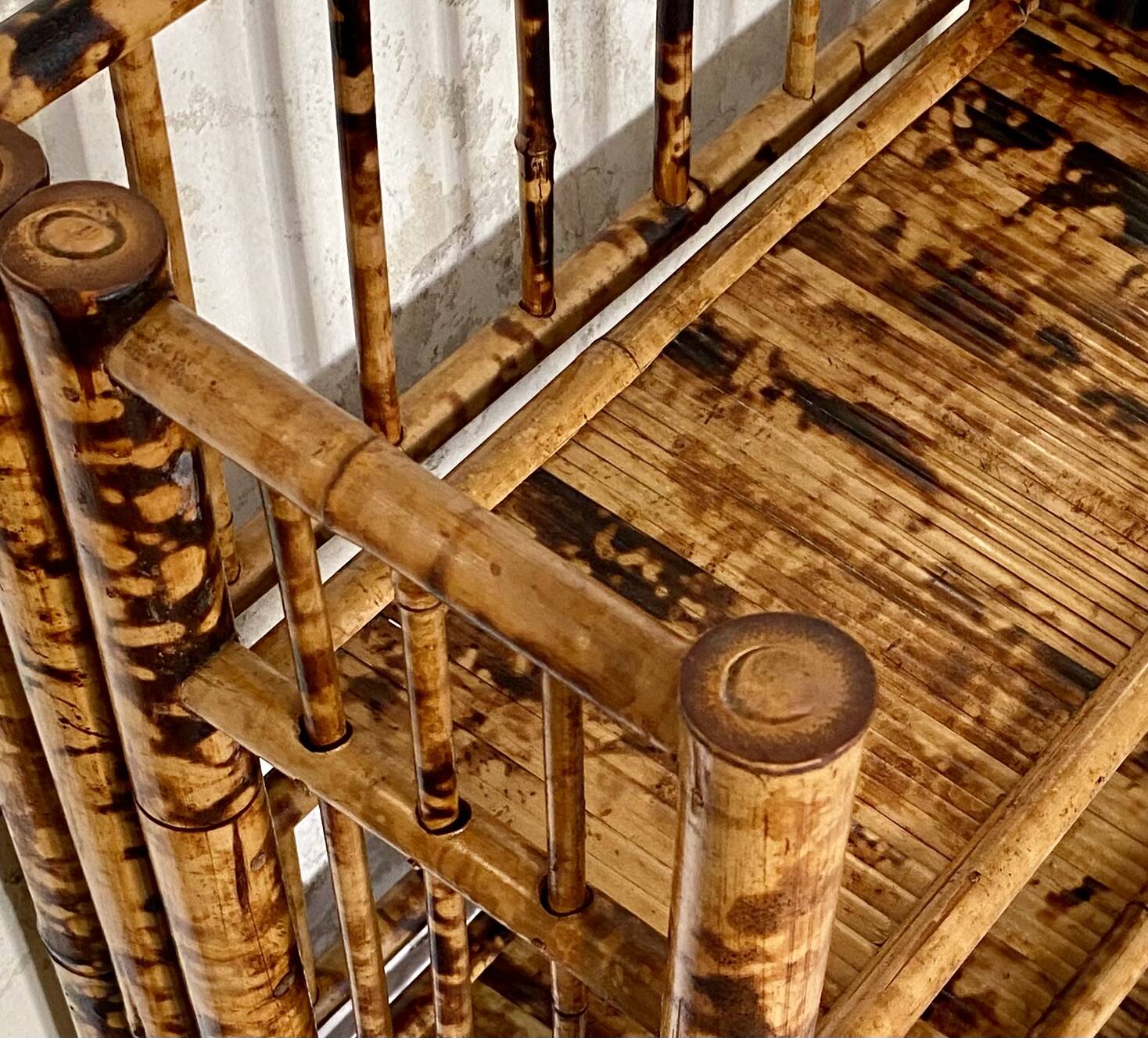 60´s bamboo folding shelf