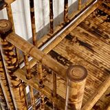 60´s bamboo folding shelf