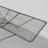 Large metal coffee table