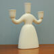 Scandinavian porcelain candleholder