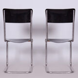 Set of 6 Vintage Bauhaus Chairs, Restored, Gloss, Vichr a Spol, Czechia, 1930s