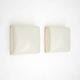 Pair of “Cnosso” ceiling lamps by Angelo Mangiarotti for Artemide, 1960s
