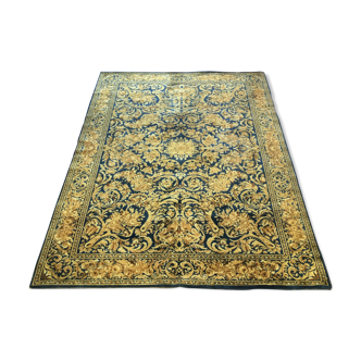 Blue Gold rug vintage 200 x 275 cm