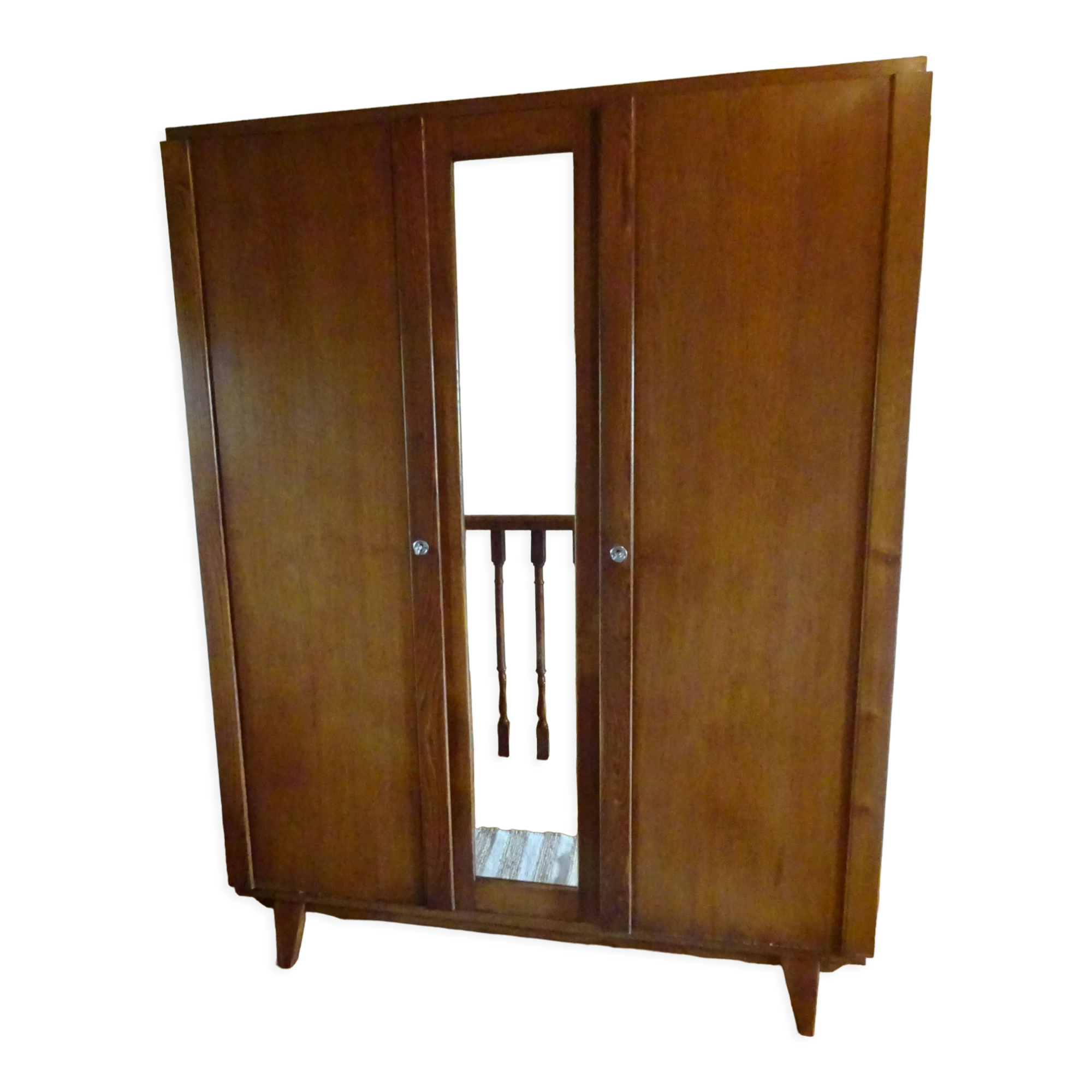 Armoire avec penderie et étagères, 1960s